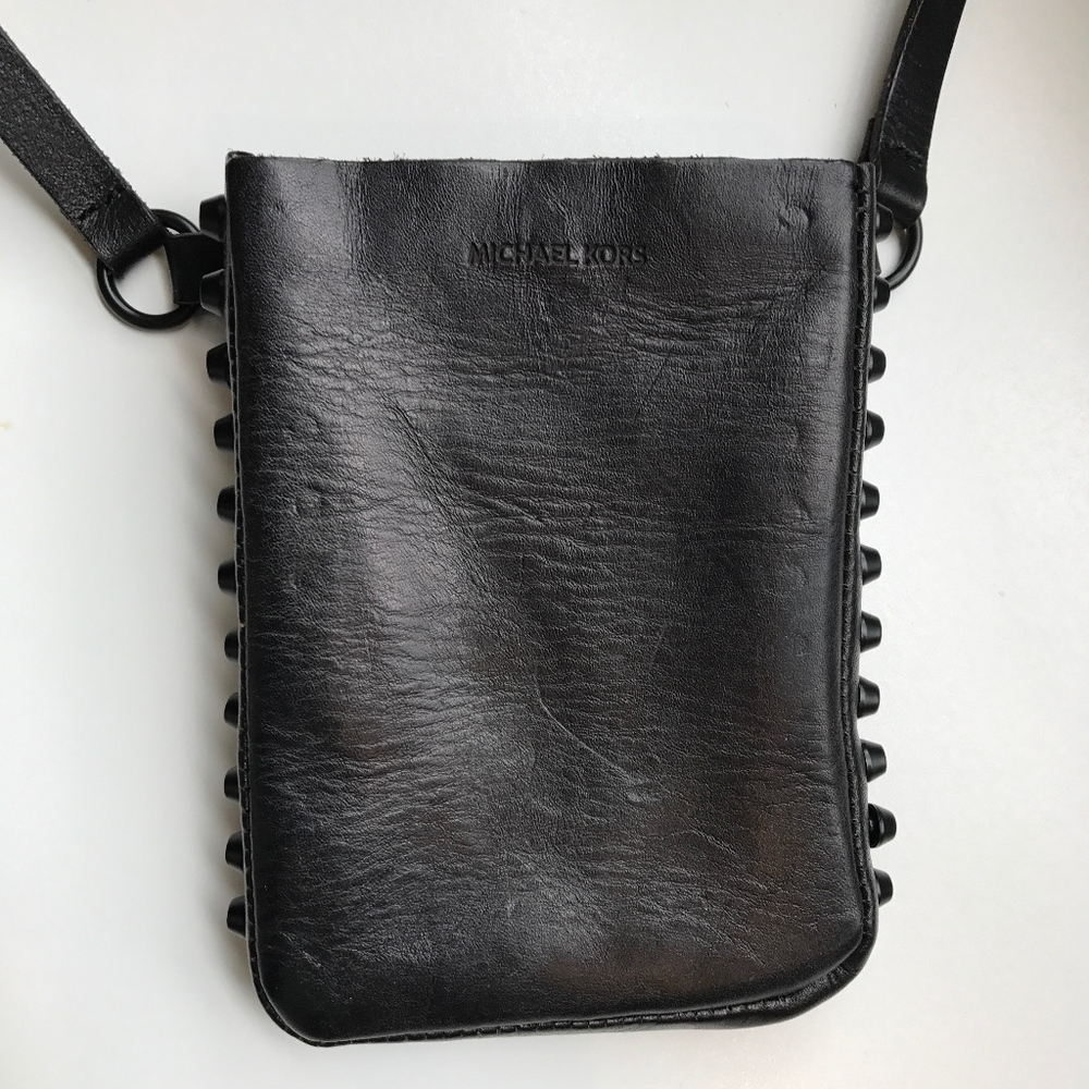 Michael Kors studded purse belt / fanny pack